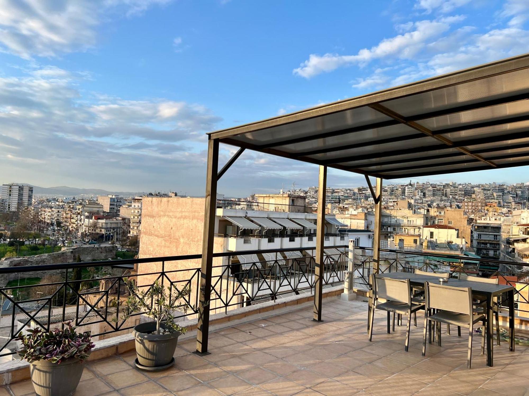 180° Rooftop View Thessaloníki Luaran gambar